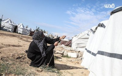 Seorang Perempuan Palestina Tewas Akibat Bangunan Roboh di Gaza saat Badai Hebat Melanda