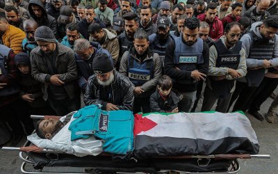 Perang Gaza: Kuburan Terbesar Jurnalis Sejak Perang Dunia Hingga Afghanistan