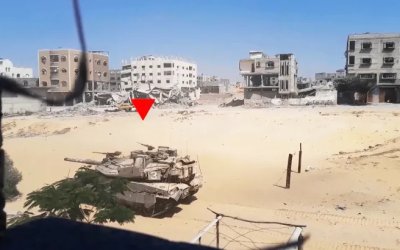 Al-Qassam Ledakkan Tank Merkava, Hujani Kendaraan Zionis dengan Mortir di Khan Yunis