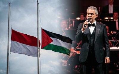 MUI Imbau Kibarkan Bendera Setengah Tiang untuk Protes Konser Andrea Bocelli di Indonesia