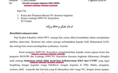 Polemik Surat MWCNU Kasembon, FMNN Tegaskan KKN UMM Tetap Berjalan