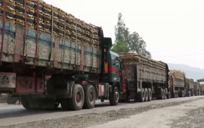 Perdagangan Afghanistan Menurun Tajam