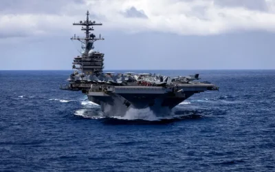 Tiga Kapal Induk AS Kini Siaga di Perairan Dekat Iran