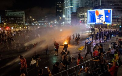 Tak Sepakat dengan Netanyahu, Demonstrasi Merebak di Tel Aviv