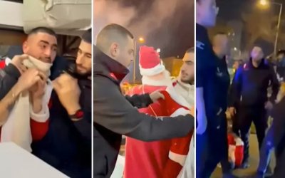 Rayakan Natal di Palestina, Seorang Santa Claus Ditangkap Polisi 'Israel'