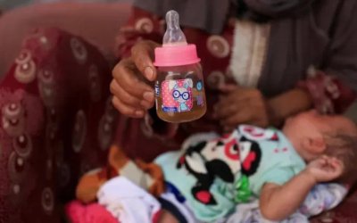 Penjajah ‘Israel’ Ubah Susu Jadi Senjata untuk Bunuh Anak Gaza