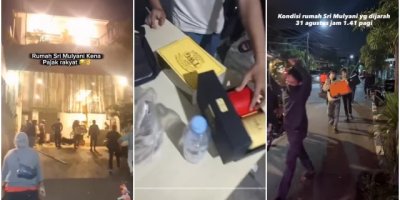 Setelah Rumah Sahroni, Eko Patrio, dan Uya Kuya Dijarah, Kini Giliran Rumah Menteri Keuangan Sri Mulyani Diserbu Massa