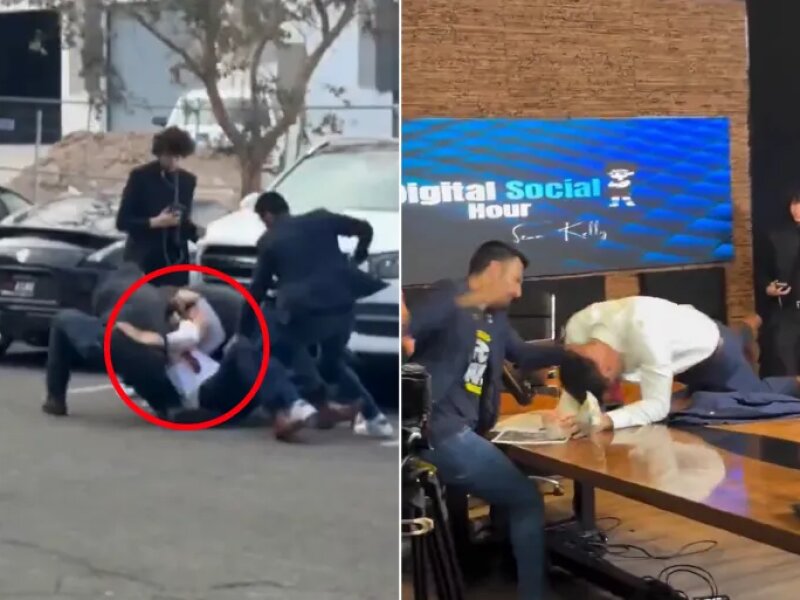 Bahas Gaza Berujung Bentrok, Mantan Tentara "Israel" Ricuh dengan Kandidat Kongres AS di Las Vegas