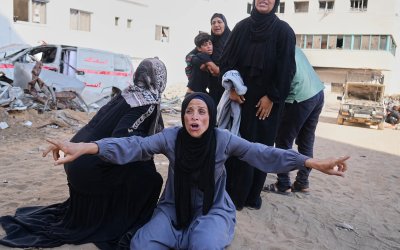 Puluhan Warga Palestina Dibantai Tank ‘Israel’ Saat Antri Bantuan