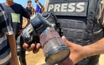 Jurnalis Foto Gaza Raih Penghargaan Kebebasan Pers Internasional Golden Pen of Freedom 2026