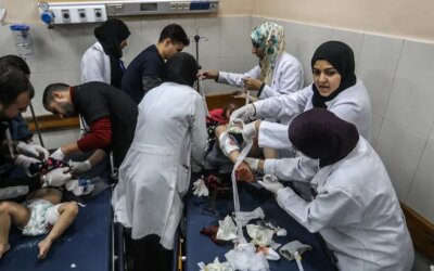 Gaza Menuju Lumpuh: 57 Staf Internasional Pergi, 37 Organisasi Kemanusiaan Diusir