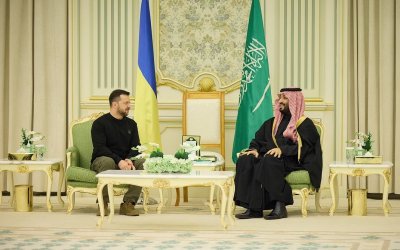 Bahas Invasi Rusia, Presiden Ukraina Temui MBS di Riyadh