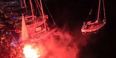 Armada Global Gaza Jadi Sasaran Drone ‘Israel’, Spanyol dan Italia Kerahkan Kapal Perang