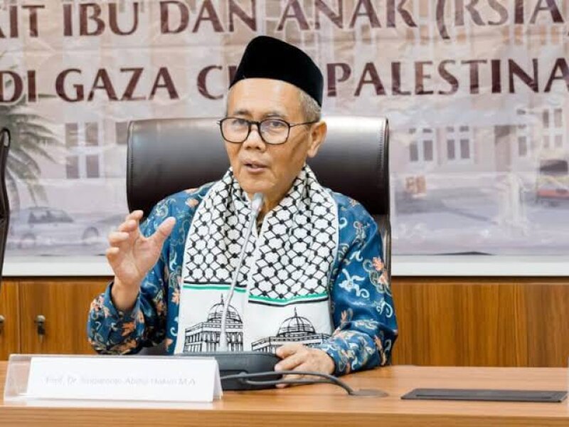 Prof Sudarnoto Serukan Persatuan Lintas Elemen Perkuat Perjuangan Palestina dan Pembebasan Al-Quds