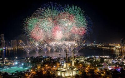 Demi Palestina Kota di UEA Batalkan Perayaan Tahun Baru, Arab Saudi?