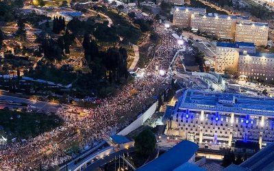 Tel Aviv Catat Rekor Demo Terbesar, 100 ribu Pengunjuk Rasa Tuntut PM ‘Israel’ Digulingkan