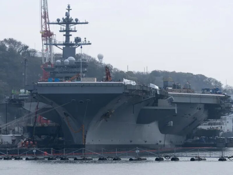 Kapal Induk AS George Washington Tiba di Timur Tengah Gantikan Abraham Lincoln