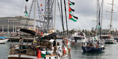 Perjalanan ke Gaza Tertunda, Badai Besar Paksa Global Flotilla Balik ke Barcelona