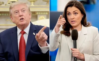Trump Meledak di Gedung Putih, Tegur Koresponden CNN: “Kamu Berisik dan Wartawan Palsu!”