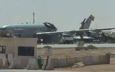 Misil Iran Hantam Pangkalan Saudi, Pesawat Mata-Mata AWACS AS Hancur