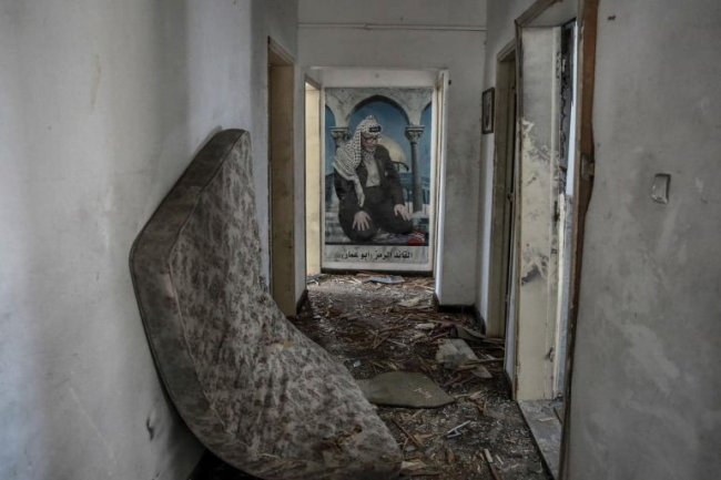 Pendudukan “Israel” Hancurkan Rumah Yasser Arafat di Gaza