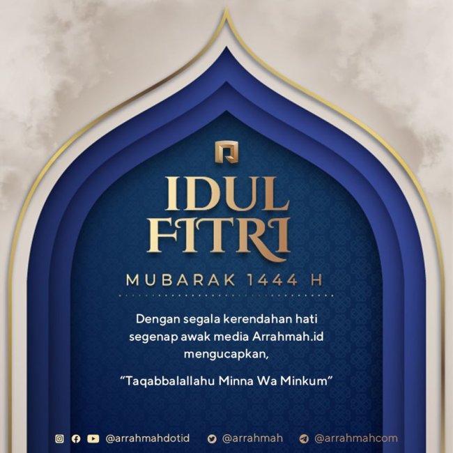 Selamat Hari Raya Idulfitri 1444 H