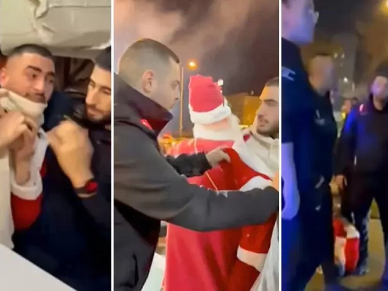 Rayakan Natal di Palestina, Seorang Santa Claus Ditangkap Polisi 'Israel'