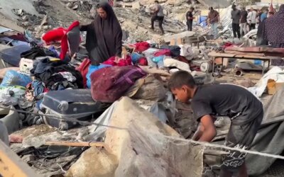 Tidak Ada Zona Aman, Para Pengungsi Gaza Mengais Sisa Kehidupan di Tengah Kehancuran