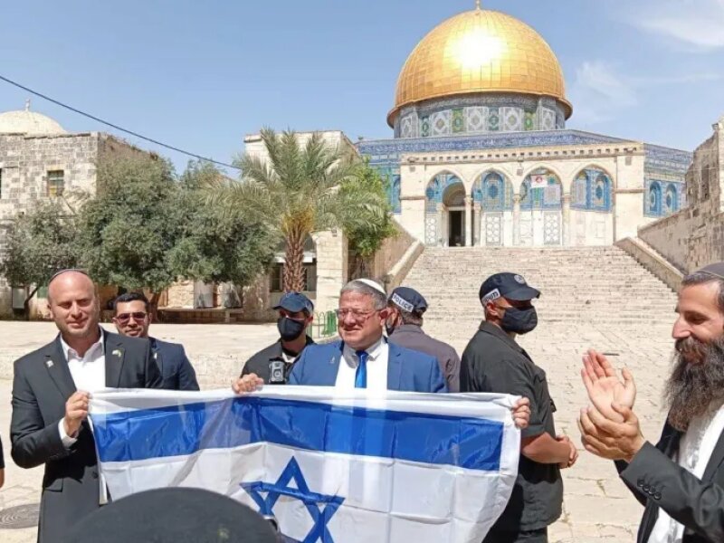 Ben-Gvir dan Pemukim 'Israel' Masuki Al-Aqsha, Negara Arab Bereaksi