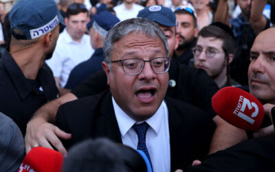 Itamar Ben-Gvir Perluas Izin Senjata Bagi Pemukim 'Israel' di Tepi Barat