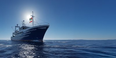 Kapal Global Sumud Flotilla Tertahan di Italia, Relawan Gagal Antarkan Bantuan ke Gaza