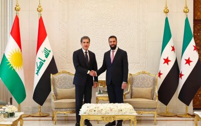 Barzani Temui Asy Syaraa di Damaskus, Babak Baru Hubungan Kurdi-Suriah