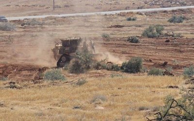 ‘Israel’ Buldozer 3000 Pohon Zaitun Dalam Pengepungan Al-Mughayyir Selama 3 Hari