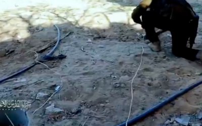 Serangan Kilat Brigade Al-Quds Luluhlantakkan Kendaraan ‘Israel’ di Shuja’iyya