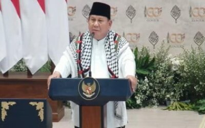 Prabowo Serukan “Free Palestine” di Peringatan 100 Tahun Gontor