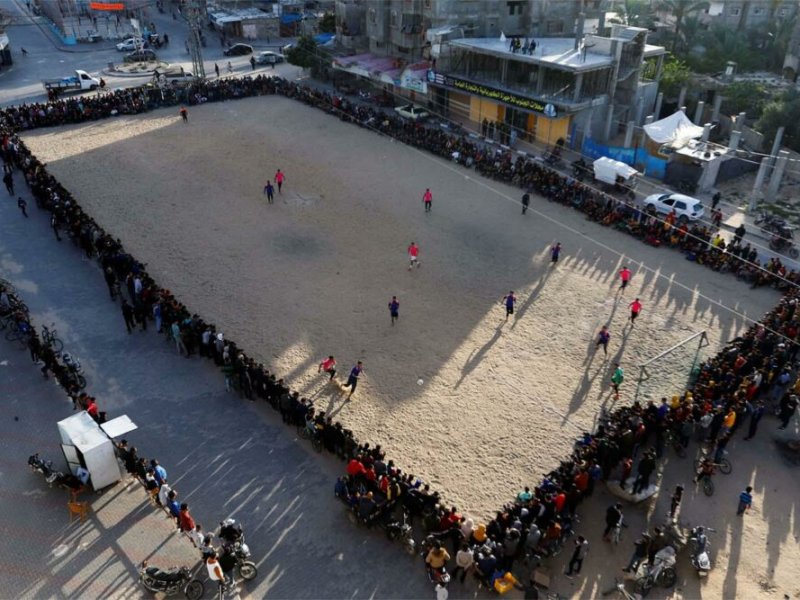 Liga Ramadhan Gaza, tradisi tahunan yang tak tergantikan