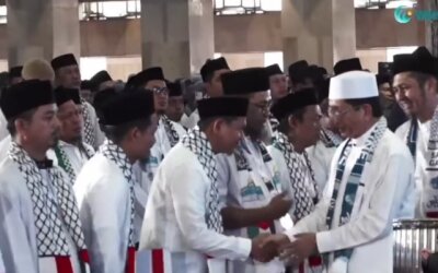 Menag Nasaruddin Umar Kukuhkan 10.000 Guru Al Quran Indonesia untuk Berkhidmat bagi Umat dan Bangsa