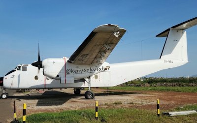 Pesawat Kargo Kenya Jatuh di Somalia, 4 Orang Tewas