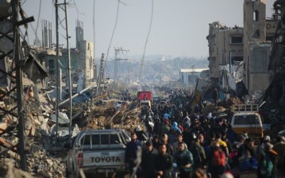 300.000 Pengungsi Kembali ke Gaza Utara, ‘Israel’ Geram
