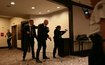 BREAKING! Tembakan Guncang Jamuan Gedung Putih, Trump Dievakuasi Mendadak