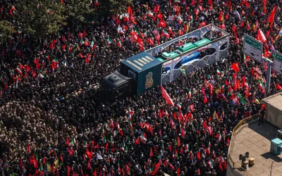 Ratusan Ribu Pelayat Penuhi Teheran dalam Prosesi Pemakaman Akbar Khamenei