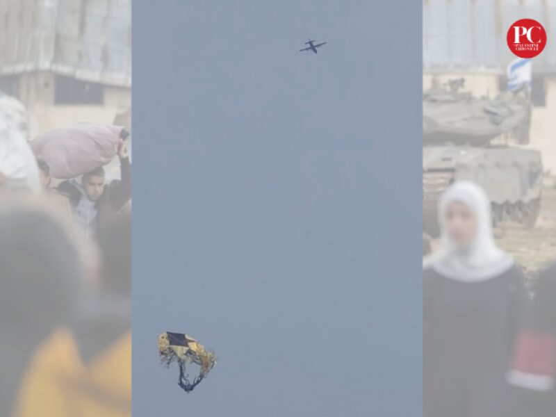 Tentara Yordania Lakukan Operasi Pendaratan Bantuan di Pantai Gaza