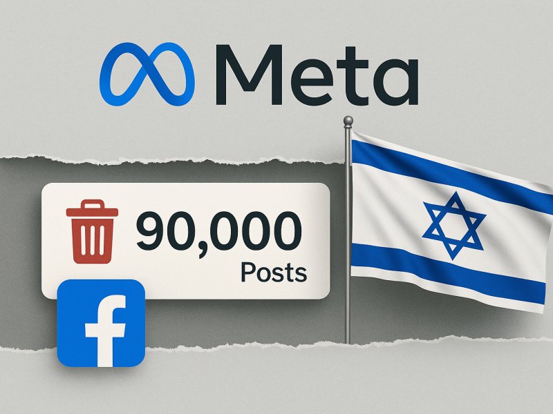 Meta Hapus 90 Ribu Unggahan Pro-Palestina atas Tekanan Rezim "Israel"