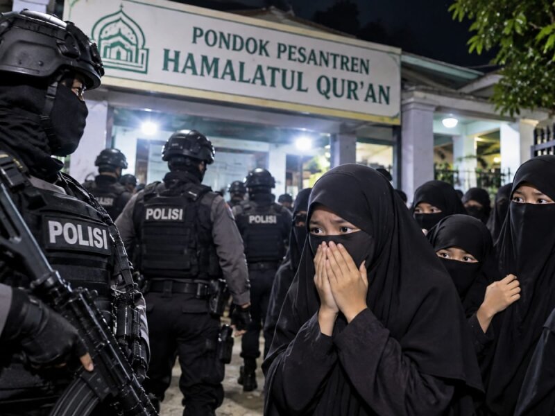 Negara Hukum Bukan Negara Kekuasaan: Kecam Arogansi Aparat dalam Penggerebekan Pesantren Putri di Sukoharjo
