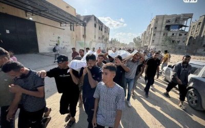 Pasukan ‘Israel’ Tembaki Massa Kelaparan, Lalu Hantam Kantor Bulan Sabit Merah