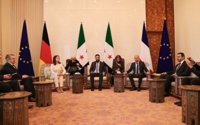 Pertama Kalinya Sejak Assad Jatuh, Menlu Prancis & Jerman Kunjungi Damaskus