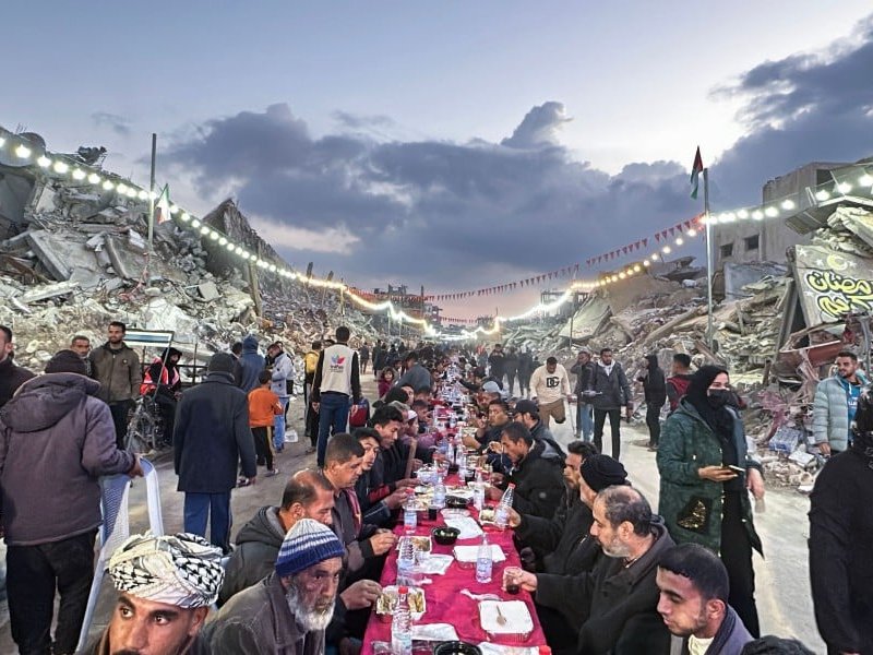 Gaza Kembali Bertemu Ramadhan di tengah Puing-puing Kehancuran