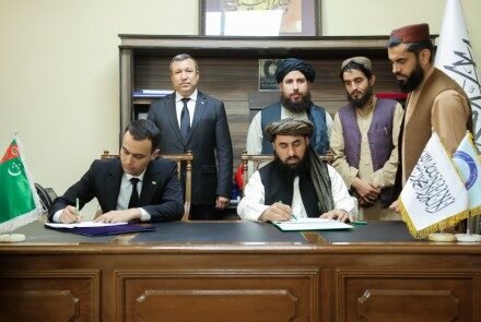 Afghanistan dan Turkmenistan Menandatangani Kesepakatan Perluasan Pelabuhan Torghundi