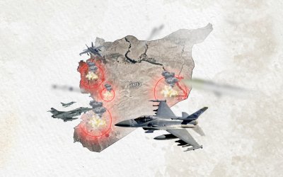 Perlemah Perlawanan Suriah, ‘Israel’ Luncurkan 100 Serangan Udara