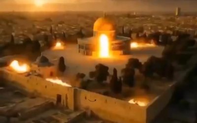 Viral di Platform Ibrani, Palestina Kutuk Video Masjid Al Aqsa Dibom